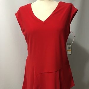 Beautiful Red Sleeveless top
